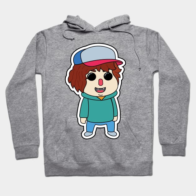 Dustin Cute Face Hoodie by HijriFriza